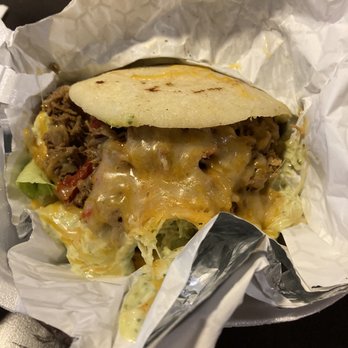 Empanadas and More - Shredded Beef Arepa - Empanadas Near Me - Morrisville, North Carolina