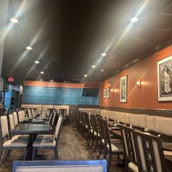 Nawab Indian Cuisine - View fro my "time out" seat - too closed in