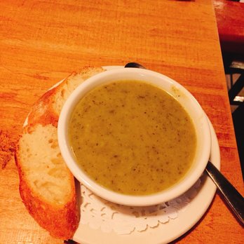 Le Billig - Soup of the day - zucchini soup - Creperies Near Me - Quebec City, Quebec Le Billig - Soup of the day - zucchini soup - Creperies Near Me - Quebec City, Quebec