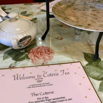 Coterie Tea & Eatery - Tea Rooms Near Me - Upland, California Coterie Tea & Eatery - Tea Rooms Near Me - Upland, California