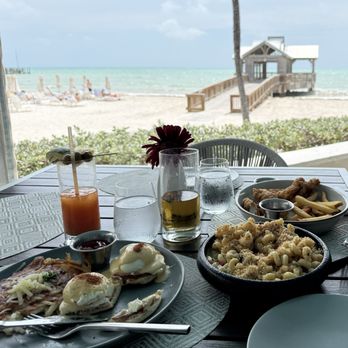Four Marlins Oceanfront Dining - The food and View - Seafood Near Me - Key West, Florida