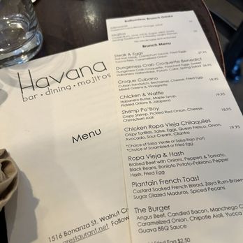 Havana - Menu - Cuban Near Me - Walnut Creek, California Havana - Menu - Cuban Near Me - Walnut Creek, California