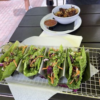Labyrinth Press Company - Labyrinth's lettuce wraps vegan - Vegetarian Near Me - Jamestown, New York