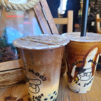 Mini Moo's Tea Shop - Pumpkin spice cold brew, tiger sugar - Bubble Tea Near Me - Centennial, Colorado