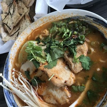 Tiger + Lily - Tom yum ramen - Asian Fusion Near Me - Columbus, Ohio