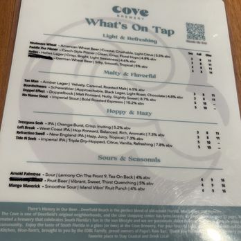 Cove Brewery - Brewpubs Near Me - Deerfield Beach, Florida