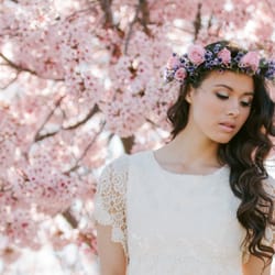 Blooming Beauty by Cammy - Flowers are in full bloom...just let it flow in the air.