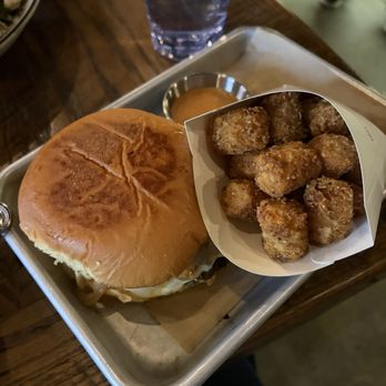 Aatma - Burger and tots - Indian Near Me - Boston, Massachusetts