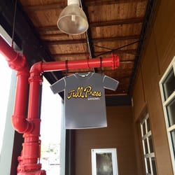 Full Press Apparel - Smack dab in the middle of Gaines Street Pies and Catalina Cafe!