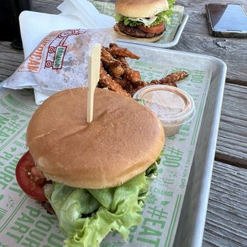 Next Level Veggie Grill Denver - Sweet Potato Fries* American ChzBurger* Classic Burger* - Vegan Near Me - Denver, Colorado