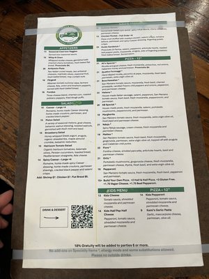 Menu photo 2 Flour Dust Pizza Roseville, CA Menu photo 2 Flour Dust Pizza Roseville, CA
