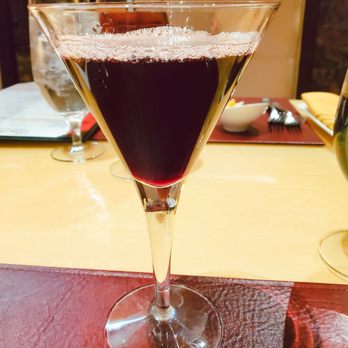 Center Cut - Second Circle martini. Woodford Reserve bourbon, Ruby port, maple syrup, bitters - Steakhouses Near Me - Shelbyville, Indiana Center Cut - Second Circle martini. Woodford Reserve bourbon, Ruby port, maple syrup, bitters - Steakhouses Near Me - Shelbyville, Indiana
