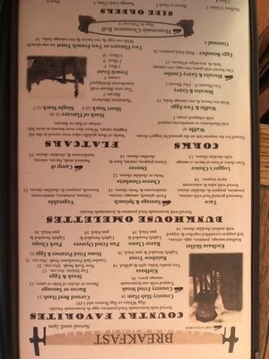 Menu photo 7 Camp 18 Restaurant Seaside, OR