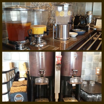 Oxford Suites Silverdale - Tully ' s coffee, juices and oatmeal. - Hotels Near Me - Silverdale, Washington