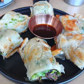 Jingle Bao - Scallion Beef Rools - Chinese Near Me - Fresno, California Jingle Bao - Scallion Beef Rools - Chinese Near Me - Fresno, California
