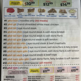 Pho Tai 63 - Menu - Vietnamese Near Me - Bladensburg, Maryland Pho Tai 63 - Menu - Vietnamese Near Me - Bladensburg, Maryland