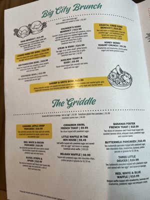 Menu photo 1 Eggs Up Grill Charleston, SC