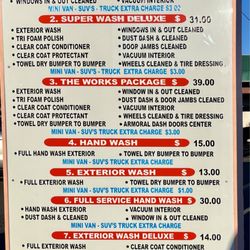 Spotless Car Wash - Current price packages for spotless car wash in Bellum