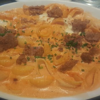 Not Your Average Joe's - Reston - Forno-Baked Four-Cheese Pasta with Italian Sausage - New American Near Me - Reston, Virginia