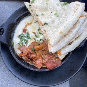 Fieldwork Brewing - Baked goat cheese with charred tomatoes - Breweries Near Me - San Ramon, California Fieldwork Brewing - Baked goat cheese with charred tomatoes - Breweries Near Me - San Ramon, California