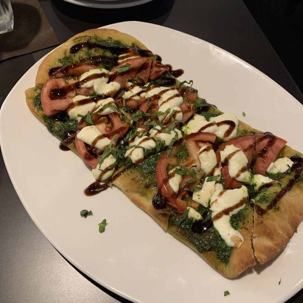 110 Grill - Tomato, Pesto, and Mozzarella Flatbread - New American Near Me - Poughkeepsie, New York