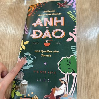 Anh Dao - menu - Vietnamese Near Me - Toronto, Ontario Anh Dao - menu - Vietnamese Near Me - Toronto, Ontario