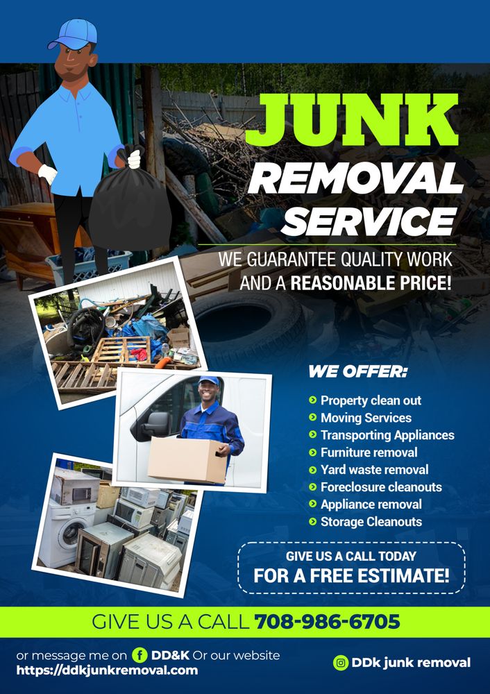 DD & K JUNK REMOVAL Chicago, Illinois Junk Removal & Hauling