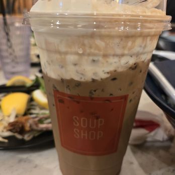 Soup Shop - Slated foam Vietnamese coffee great way to end dinner - Noodles Near Me - Cerritos, California Soup Shop - Slated foam Vietnamese coffee great way to end dinner - Noodles Near Me - Cerritos, California