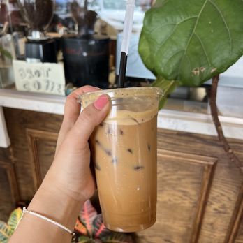 Brot Coffee - Caramel Latte - Coffee & Tea Near Me - Orange, California