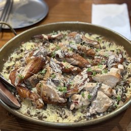 Chicken Rice Mushroom Plate Chicken Rice Mushroom Plate
