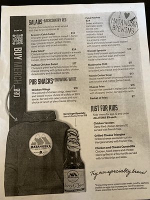 Menu photo 3 Matanuska Brewery and Tap Room, Palmer Palmer, AK Menu photo 3 Matanuska Brewery and Tap Room, Palmer Palmer, AK