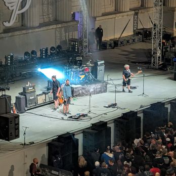 Greek Theatre - UC Berkeley - The Pixies setting up - Performing Arts Near Me - Berkeley, California