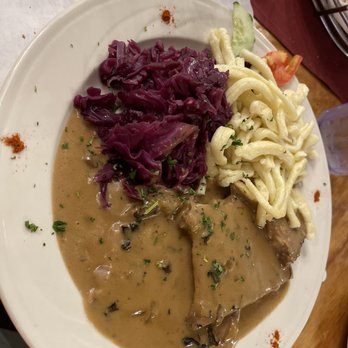 Cafe Old Vienna - Jager-Braten - German Near Me - Myrtle Beach, South Carolina