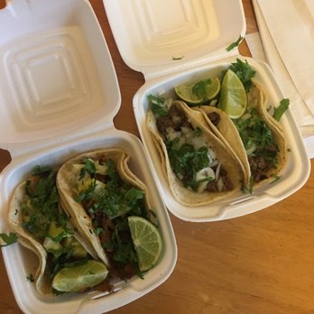 Tacos Lopez - To the right tacos al pastor. To the left steak tacos yum - Food Trucks Near Me - Brooklyn, New York Tacos Lopez - To the right tacos al pastor. To the left steak tacos yum - Food Trucks Near Me - Brooklyn, New York