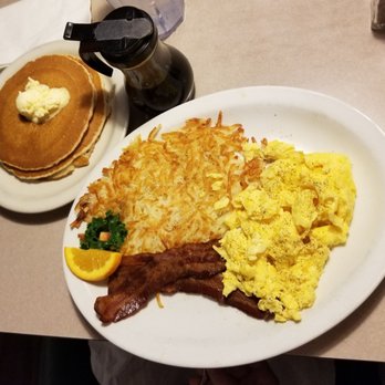 Country Waffles - Bacon and eggs with pancakes - Breakfast & Brunch Near Me - Redding, California
