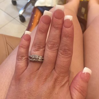 Allure Nails - Pink and White $35 Nails by Van are Flawless! Amazing nails! - Nail Salons Near Me - Elk Grove, California Allure Nails - Pink and White $35 Nails by Van are Flawless! Amazing nails! - Nail Salons Near Me - Elk Grove, California