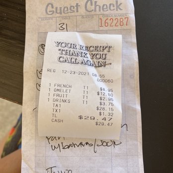 Sweet E's Cafe - Receipt - Cafes Near Me - Honolulu, Hawaii Sweet E's Cafe - Receipt - Cafes Near Me - Honolulu, Hawaii
