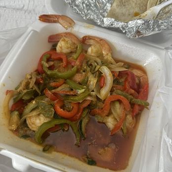 La Santa - Shrimp fajitas - Seafood Near Me - Greer, South Carolina La Santa - Shrimp fajitas - Seafood Near Me - Greer, South Carolina