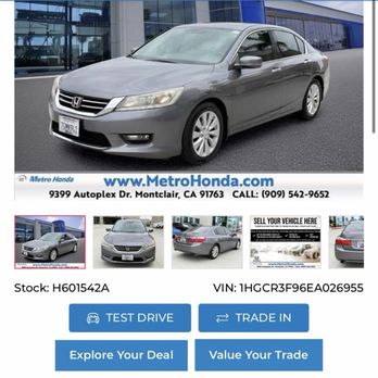 Metro Honda - Car that I didn't know even existed I test drove a 2026 Honda civic - Car Dealers Near Me - Montclair, California Metro Honda - Car that I didn't know even existed I test drove a 2026 Honda civic - Car Dealers Near Me - Montclair, California