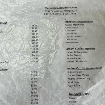 Memphis Indian Restaurant - Menu - Indian Near Me - Memphis, Tennessee Memphis Indian Restaurant - Menu - Indian Near Me - Memphis, Tennessee
