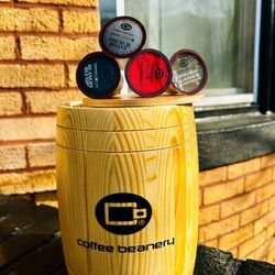 The Coffee Beanery - Barrel of Coffee Pods