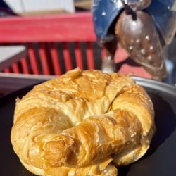 The Thirsty Armadillo - plain croissant