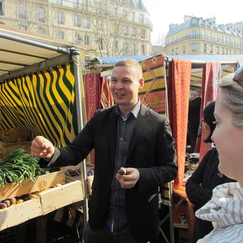 La Cuisine Paris - Chef in the farmer's market - Food Tours Near Me - Paris, 75 La Cuisine Paris - Chef in the farmer's market - Food Tours Near Me - Paris, 75