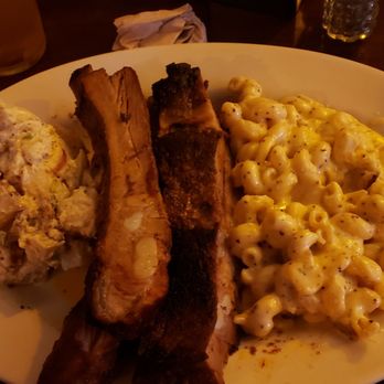Hop-N-Grape - Bbq ribs  pepper jack mac & cheese & potato & bacon salad - Barbeque Near Me - Longview, Washington