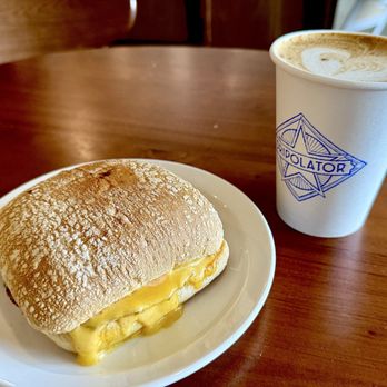 Dripolator - Breakfast sando with Barista's Choice - Coffee & Tea Near Me - Asheville, North Carolina