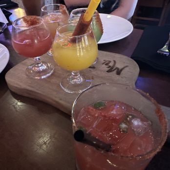 Geisha - Margarita Flight, Strawberry Jalapeño Margarita - Sushi Bars Near Me - Brea, California Geisha - Margarita Flight, Strawberry Jalapeño Margarita - Sushi Bars Near Me - Brea, California