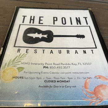 The Point Restaurant - Seafood Near Me - Pensacola, Florida