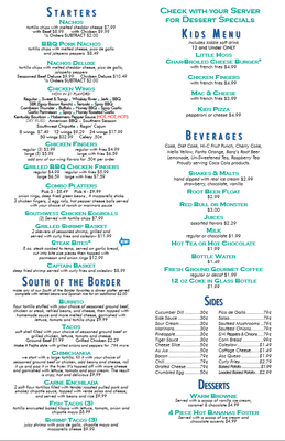 Menu photo 4 Players Grill Augusta, MI