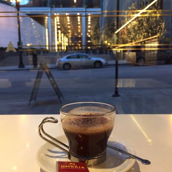 Caffe Umbria - Caffè Marocchino, comes with a dark chocolate square - Coffee & Tea Near Me - Chicago, Illinois Caffe Umbria - Caffè Marocchino, comes with a dark chocolate square - Coffee & Tea Near Me - Chicago, Illinois