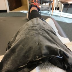 Fairfax Physical Therapy - Finished my physical therapy icing the knee now